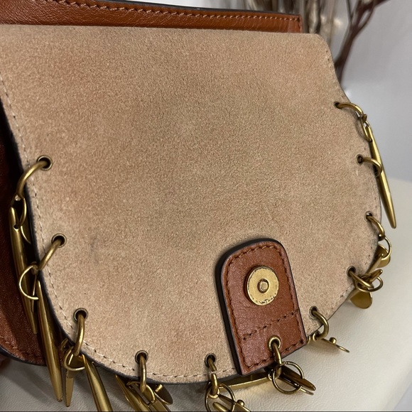 !SOLD! Authentic Chloe Hudson Mini Charm Shoulder Bag 2015 ! - Picture 8 of 14